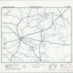 Eisenbahnkarte Deutschlands - Blatt 24 - Posen (1944) 1:300.000 [Nur für den Dienstgebrauch bestimmt]