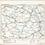 Eisenbahnkarte Deutschlands - Blatt 29 - Halle / Saale (1939) 1:300.000 [Nur für den Dienstgebrauch bestimmt]