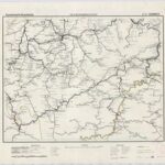 Eisenbahnkarte Deutschlands - Blatt 38 - Chemnitz (1939) 1:300.000 [Nur für den Dienstgebrauch bestimmt]