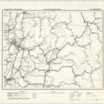 Eisenbahnkarte Deutschlands - Blatt 44 - Karlsruhe (1939) 1:300.000 [Nur für den Dienstgebrauch bestimmt]