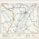 Eisenbahnkarte Deutschlands - Blatt 51 - Freiburg im Breisgau (1944) 1:300.000 [Nur für den Dienstgebrauch bestimmt]