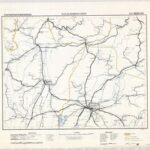 Eisenbahnkarte Deutschlands - Blatt 53 - München (1944) 1:300.000 [Nur für den Dienstgebrauch bestimmt]