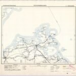 Eisenbahnkarte Deutschlands - Blatt 6 - Stralsund (1937) 1:300.000 [Nur für den Dienstgebrauch bestimmt]