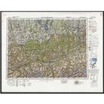 Übersichtskarte von Mitteleuropa 1:300.000 [M48] - Innsbruck (1945) Ausgabe 1