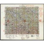 Übersichtskarte von Mitteleuropa 1:300.000 [N52] - Dresden (1944)