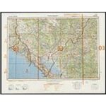 Übersichtskarte von Mitteleuropa 1:300.000 [Q43] - Shkoder (1945) Ausgabe 2