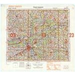 Übersichtskarte von Mitteleuropa 1:300.000 [R53] - Warschau (1944) Ausgabe 2