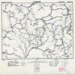 Eisenbahnkarte Deutschlands - Blatt 37 - Coburg (1945) 1:300.000 [Britische Kriegsversion]