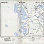 Eisenbahnkarte Deutschlands - Blatt 4 - Schleswig (1944) 1:300.000 [Britische Kriegsversion]