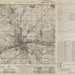 Meßtischblatt Nr.3257 Landsberg An Der Warthe
