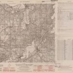 Meßtischblatt Nr.3849 Alt Schadow