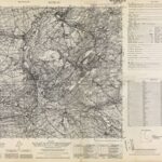 Meßtischblatt Nr.4454 Muskau