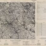 Meßtischblatt Nr.5816 Konigstein I. Taunus