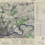 Meßtischblatt Nr.5818 Frankfurt A. M. Ost (Offenbach)