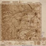 Meßtischblatt Nr.7110 Buchsweiler