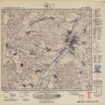 Meßtischblatt Nr.7532 Aichach