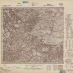 Meßtischblatt Nr.7608 Saal