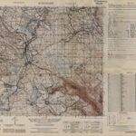 Meßtischblatt Nr.5445 Kühnhaide