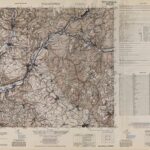 Meßtischblatt Nr.5734 Wallenfels