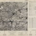 Meßtischblatt Nr.6118 Darmstadt Ost