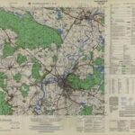 Meßtischblatt Nr.6638 Schwandorf I. Bay.