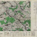 Meßtischblatt Nr.6718 Wiesloch