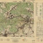 Meßtischblatt Nr.6806 St. Avold