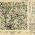 Meßtischblatt Nr.6808 Saargemünd