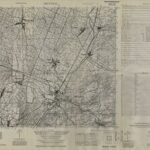 Meßtischblatt Nr.6817 Bruchsal