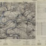 Meßtischblatt Nr.7021 Marbach