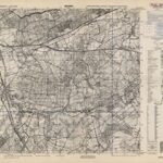 Meßtischblatt Nr.2521 Bevern