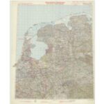 Übersichtskarte von Mitteleuropa 1:300.000 [J54/K54/J53/K53/J52/K52] - Leeuwarden, Oldenburg, Amsterdam, Osnabrück, Antwerpen, Düsseldorf (1940) Befestigungskarte