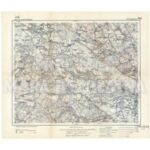 Karte des westlichen Rußlands J35 - Kosjenitze 1:100.000 (1914)