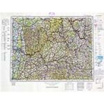 Übersichtskarte von Mitteleuropa 1:300.000 [L50] - Darmstadt (1936)