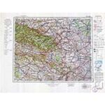 Übersichtskarte von Mitteleuropa 1:300.000 [M52] - Halle (1944)