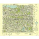 Übersichtskarte von Mitteleuropa 1:300.000 [R55] - Königsberg in Preußen (1939)