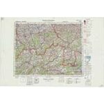 Übersichtskarte von Mitteleuropa 1:300.000 [Q50] - Sillein (1944)