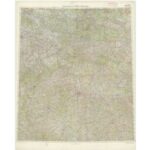 Übersichtskarte von Mitteleuropa 1:300.000 [N52/O52/N51/O51/N50/O50] - Dresden, Görlitz, Chemnitz, Prag, Pilsen, Iglau (1939)