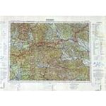 Übersichtskarte von Mitteleuropa 1:300.000 [O47] - Cilli (1937)