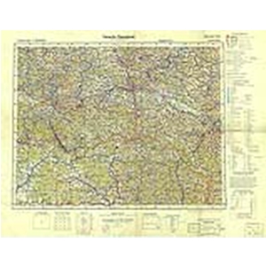 Übersichtskarte von Mitteleuropa 1:300.000 [R50] - Leutschau Ausgabe 2