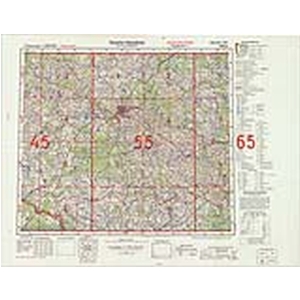 Übersichtskarte von Osteuropa 1:300.000 [T55] - Wilna Ausgabe 2