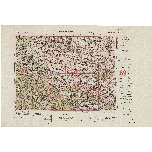 Übersichtskarte von Osteuropa 1:300.000 [T49] - Tschernowitz Ausgabe 3