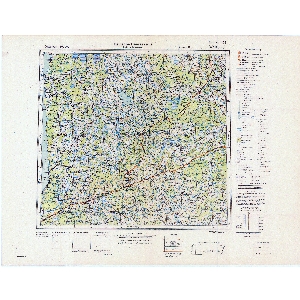 Übersichtskarte von Osteuropa 1:300.000 [T58] - Walk (1944) Ausgabe 2