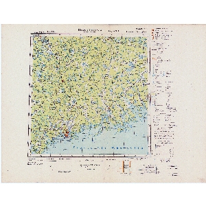 Übersichtskarte von Nordeuropa 1:300.000 [T61] - Helsinki (1944) Ausgabe 2