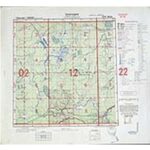 Übersichtskarte von Nordeuropa 1:300.000 [B62] - Welsk (1942) Fliegerausgabe