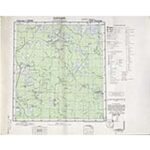 Übersichtskarte von Nordeuropa 1:300.000 [B63] - Ponisowje (1942)