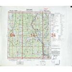 Übersichtskarte von Nordeuropa 1:300.000 [B64] - Jemezk (1942) Fliegerausgabe