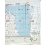 Übersichtskarte von Nordeuropa 1:300.000 [B68] - Lumbowka (1942) Fliegerausgabe