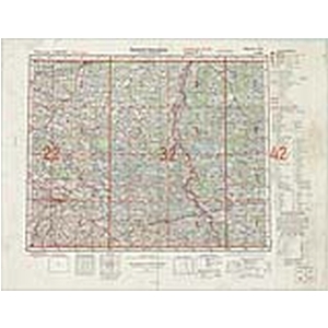 Übersichtskarte von Osteuropa 1:300.000 [S52] - Lublin (1944) Ausgabe 3