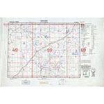 Übersichtskarte von Osteuropa 1:300.000 [I49] - Ssagis (1942) Fliegerausgabe